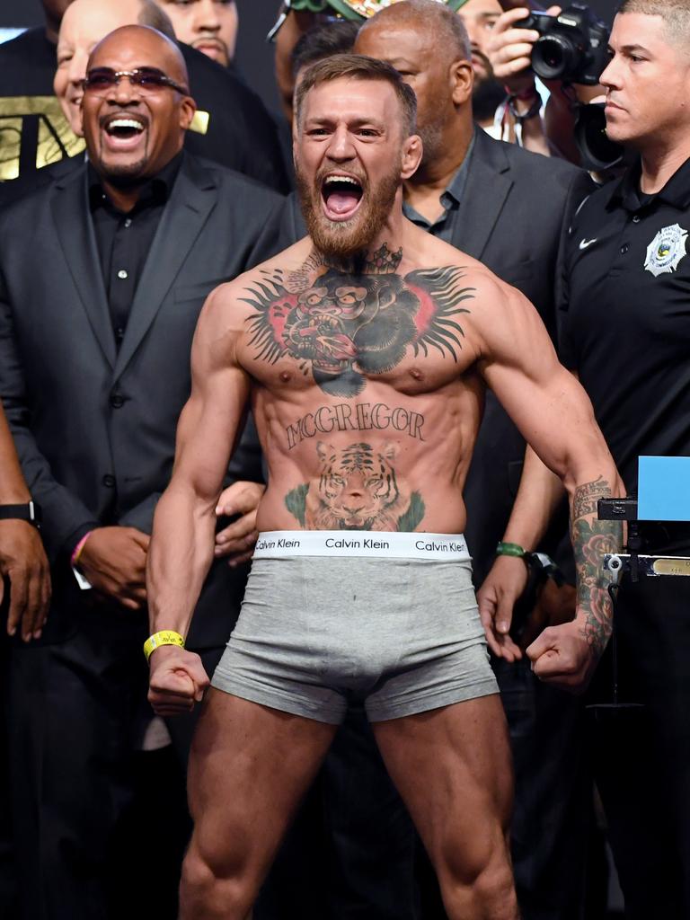 He appeared ready to do anything to keep his name up in lights. Picture: Ethan Miller/Getty Images