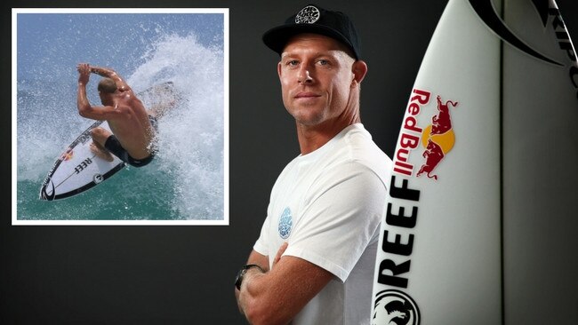 Retiring former world surfing champion Mick Fanning. Picture: Richard Dobson