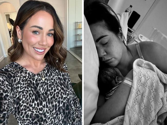 34yo Aussie gives birth to baby with ‘no dad’. Picture: Instagram/SophieCachia