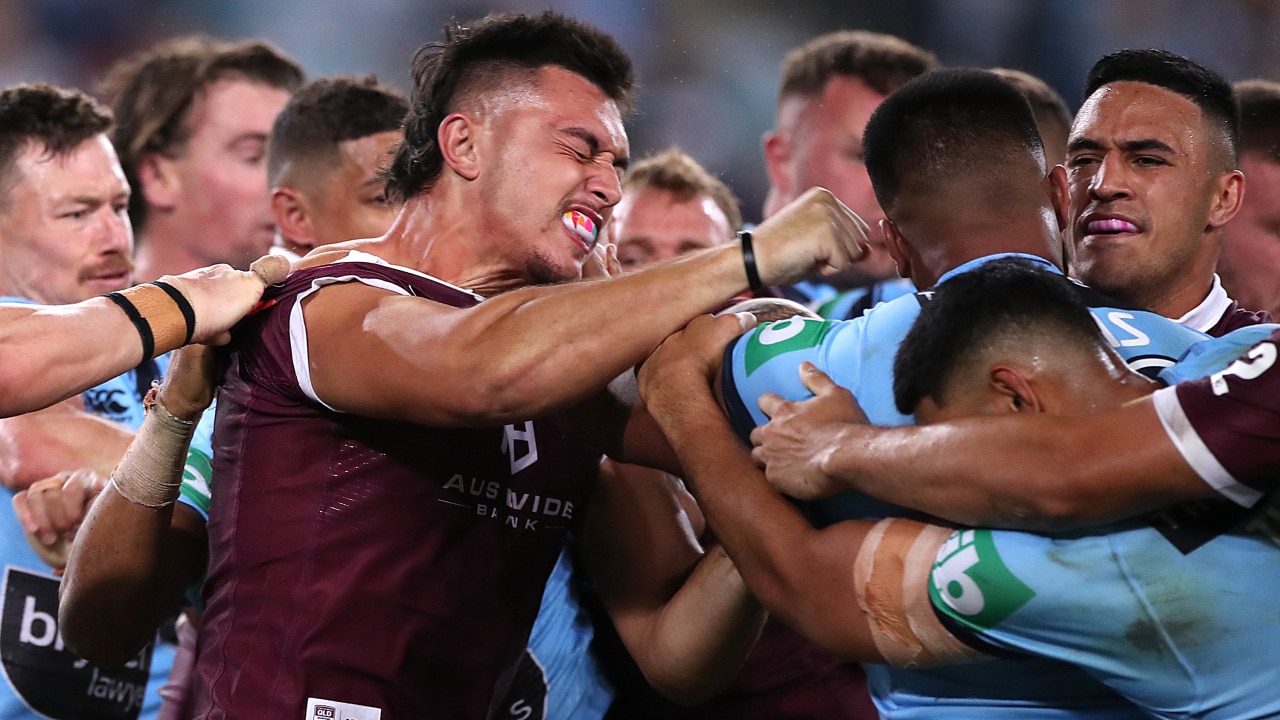 State of Origin 2020 Game 2 result, fight, Payne Haas vs Tino Faasuamaleaui, video, NSW beats Queensland news.au — Australias leading news site