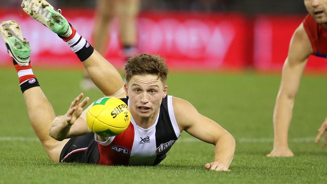 St Kilda's Jack Billings had an indifferent 2018. Pic: Michael Klein