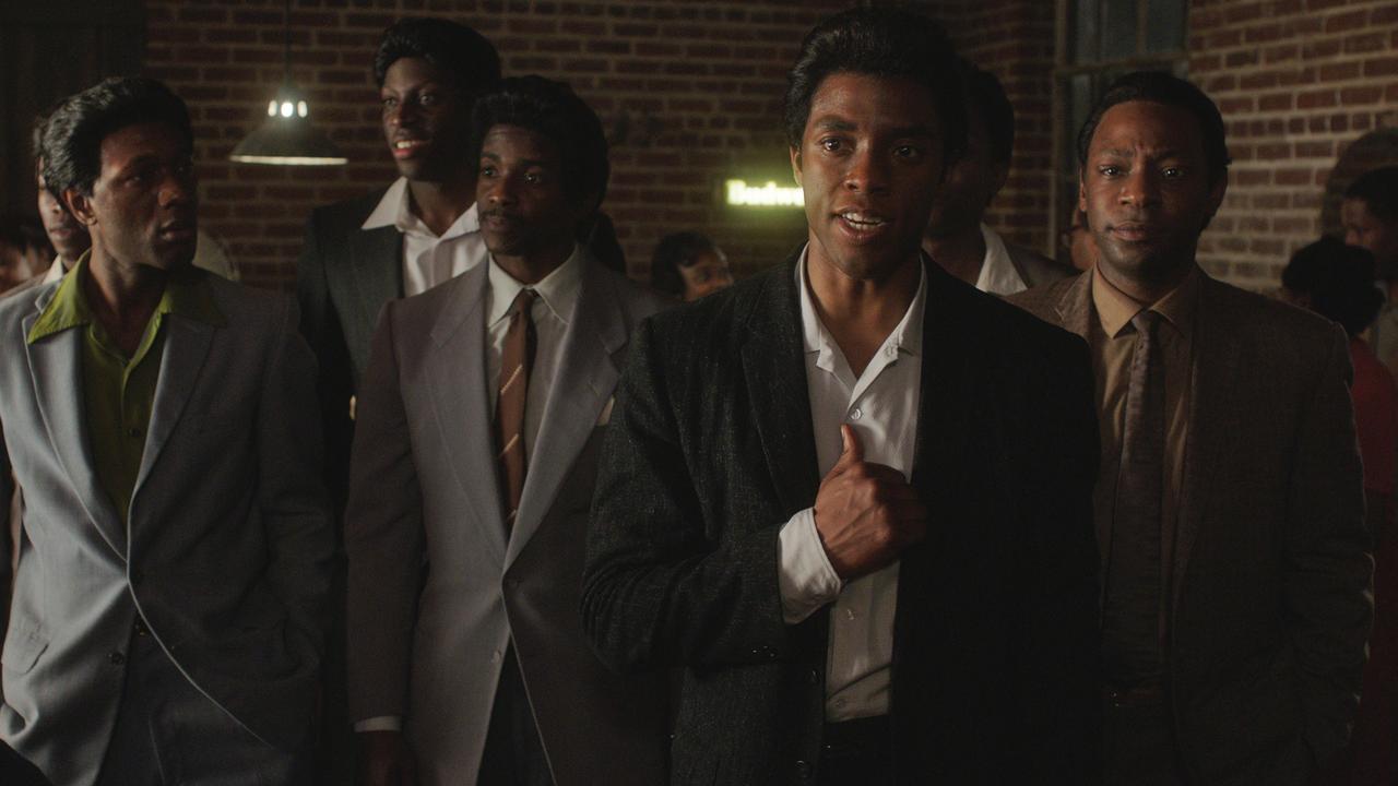 Boseman played James Brown in Get On Up