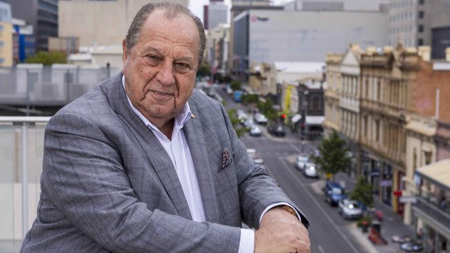 John Setka also says he’s never heard of one of Adelaide’s most prominent developers, Theo Maras. Photo: Kelly Barnes