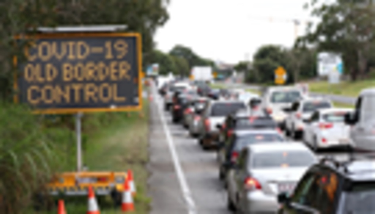 Race to enter Queensland before border shuts at 1am tomorrow