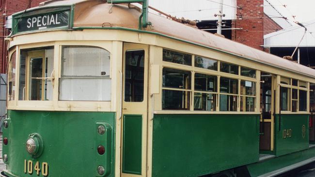 The W7 Class tram, built 1955 — 1956.