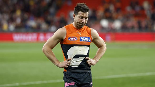 GWS captain Toby Greene, who was fined, is a lightning rod for punishment, Penbo says. Picture: Phil Hillyard