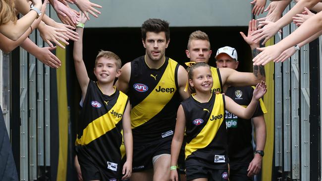 Richmond captain Trent Cotchin. Picture: Michael Klein