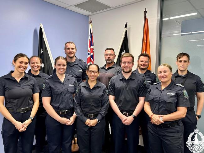 A South Australian police officer was injured while supporting police in Alice Springs. Picture: Supplied