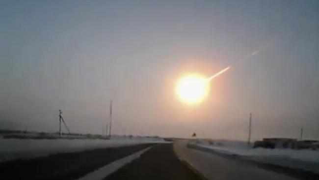 The last large space rock that entered earth was the Chelyabinsk meteor which burned out above Russia in February, 2013.