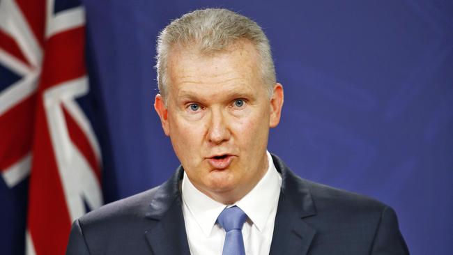 Home Affairs Minister Tony Burke says he does not want hatred and anger from around the world imported to Australia. Picture: Sam Ruttyn