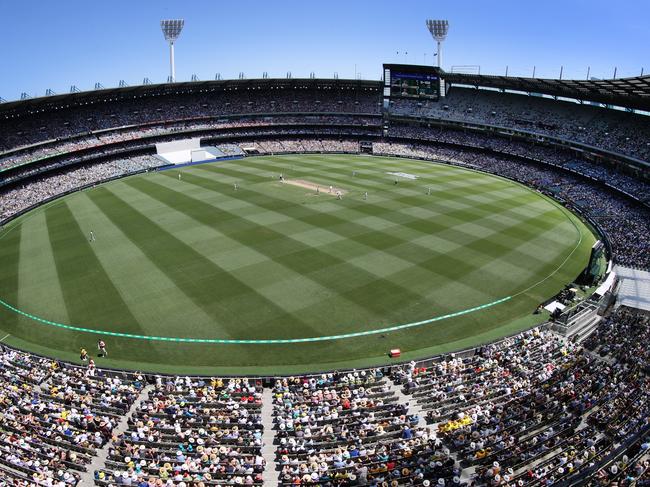 2022 Boxing Day Test MCG. Australia vs South Africa. Crowd colour. Big crowd at the MCG.                     Picture: David Caird