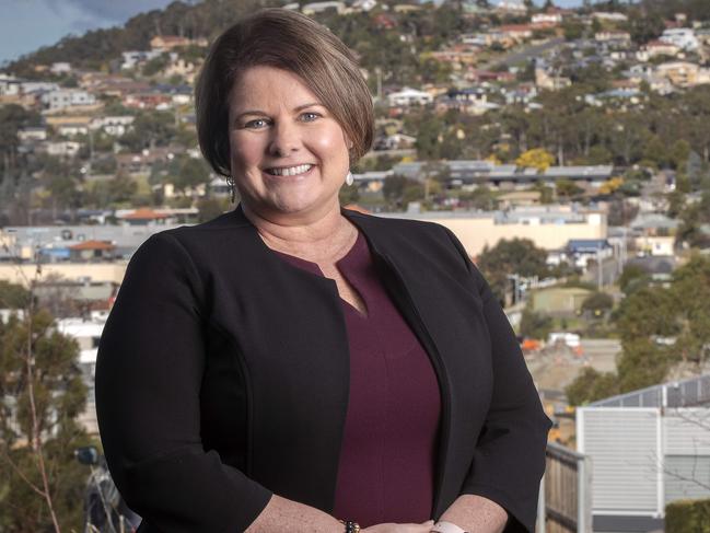 Paula Wriedt became Kingborough mayor after the 2021 by-election and is hoping to continue in the leadership. Ms Wriedt is passionate about development and disability. Picture Chris Kidd