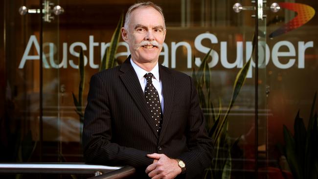 Ian Silk, the CEO of AustralianSuper, says proposed new superannuation laws ‘smack of ideological fervour gone mad’ and introduce ‘real concerns of sovereign risk’. Picture: Stuart McEvoy