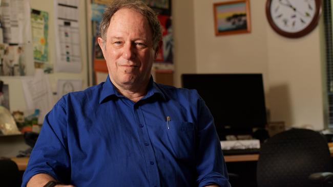 Australian Medical Association NT branch president Rob Parker at his office. Picture: KERI MEGELUS