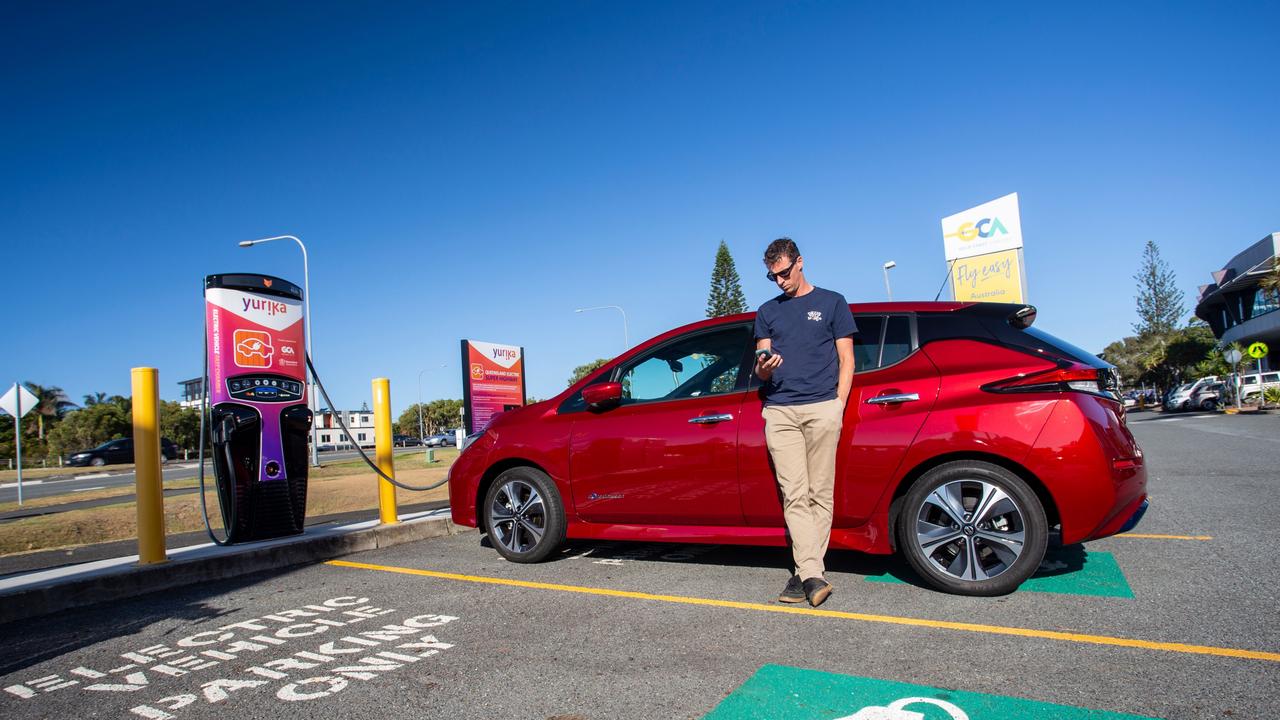 EV charging infrastructure is rapidly improving.