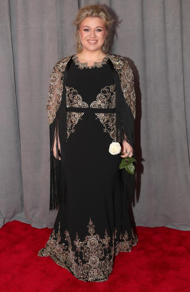 Recording artist Kelly Clarkson attends the 60th Annual GRAMMY Awards at Madison Square Garden on January 28, 2018 in New York City. Picture: Christopher Polk/Getty Images for NARAS