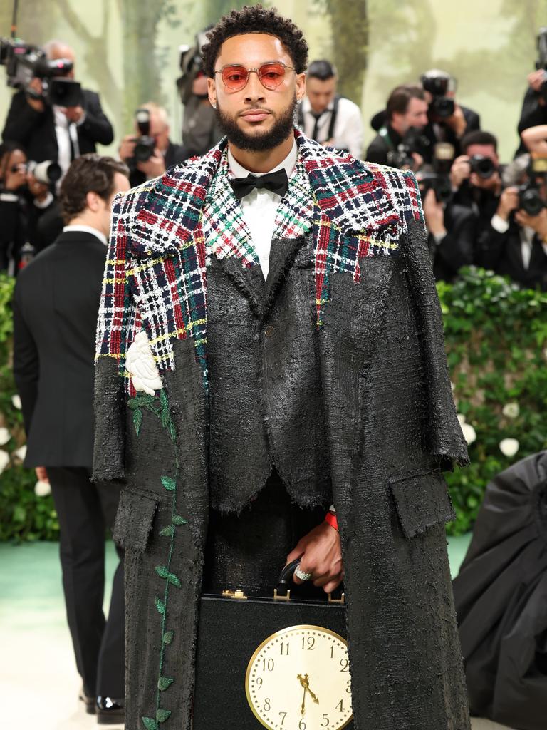 Ben Simmons attends The 2024 Met Gala. (Photo by Aliah Anderson/Getty Images)