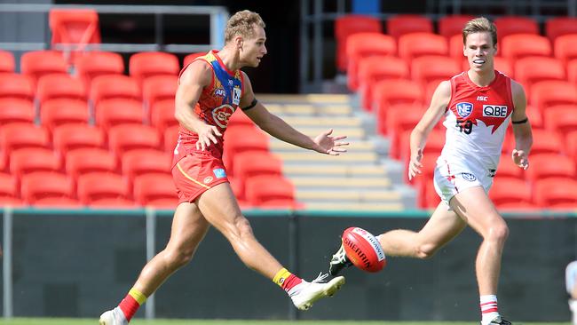 Will Brodie in action for Gold Coast in the NEAFL in 2019. Picture: Richard Gosling