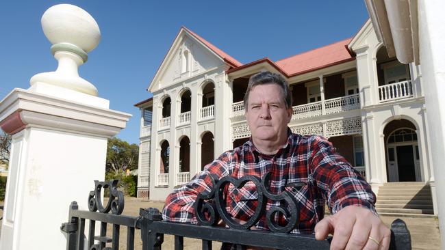 Previous owner Ivan Simon has sold the former Mount Carmel Convent to Brisbane Catholic Education. Photo by Stuart Quinn.