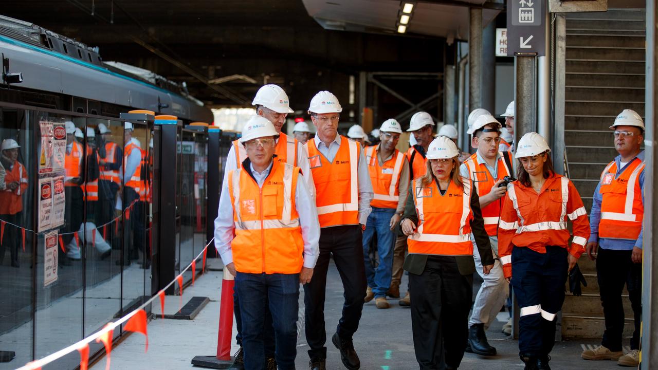 It comes as testing gets under way on the Southwest Metro line. Picture: NewsWire / Nikki Short