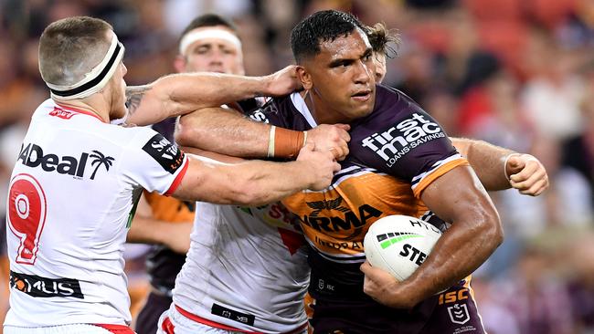 Tevita Pangai Jr and the Broncos need to be more consistent. Picture: Getty Images