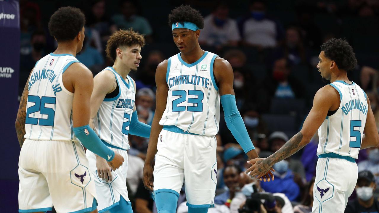 Charlotte Hornets have one week to recover. Photo: Jared C. Tilton/Getty Images/AFP.
