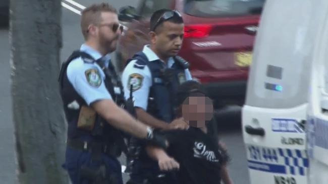 Youths as young as 12 were taken into custody after a brawl in Newport. Picture: TNV