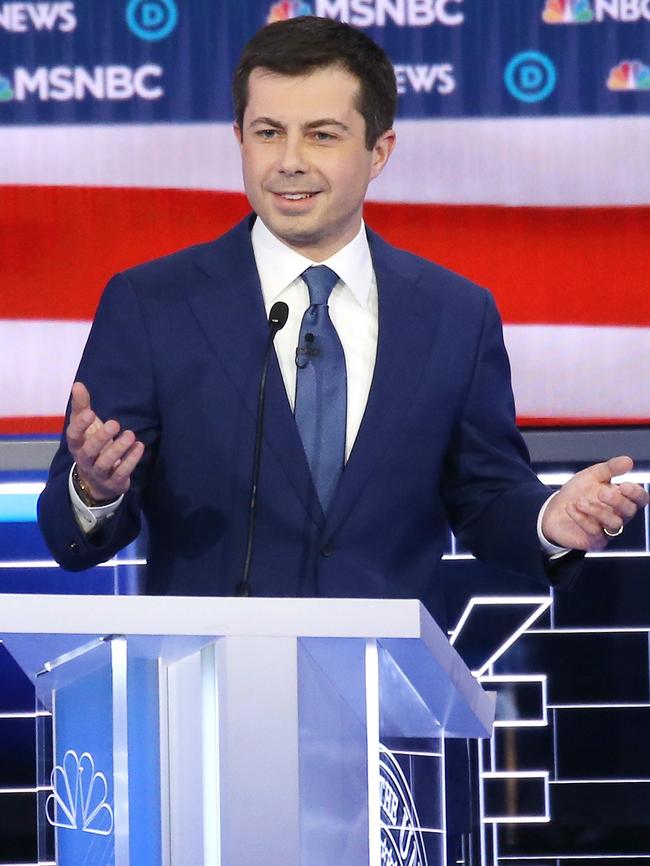 Pete Buttigieg. Picture: Getty Images