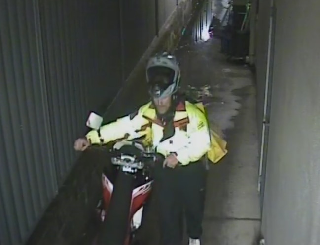 Police released a CCTV image of the man.