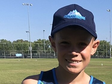 Charlie Lyne of the Lower Blue Mountains Junior State Cup team. Picture: Contributed