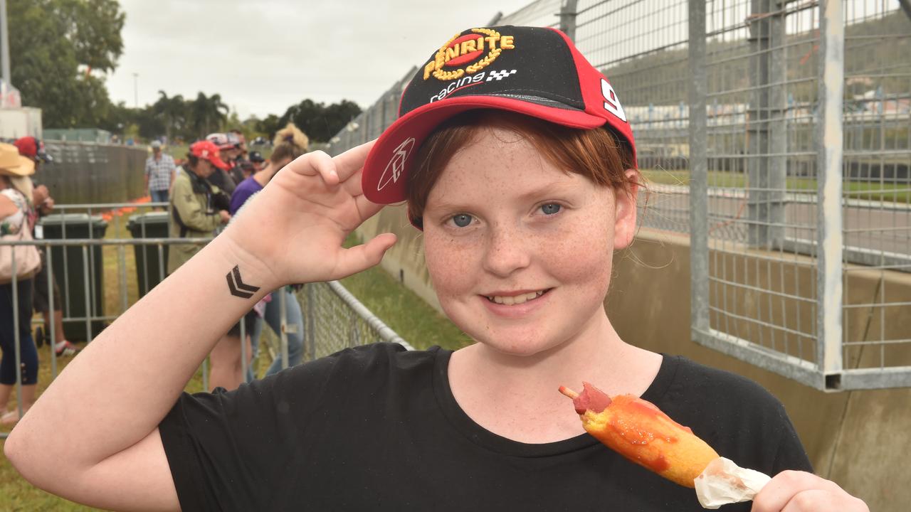 Watpac Townsville 400 Day One. Socials. Jorga Pinder, 11, from Wulguru. Picture: Evan Morgan