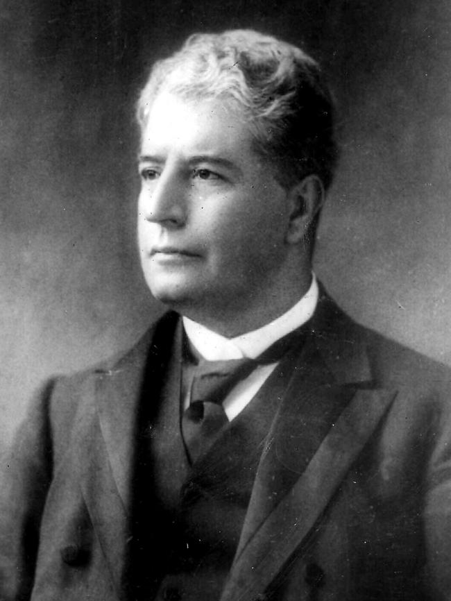 Australia's first Prime Minister Edmund Barton.