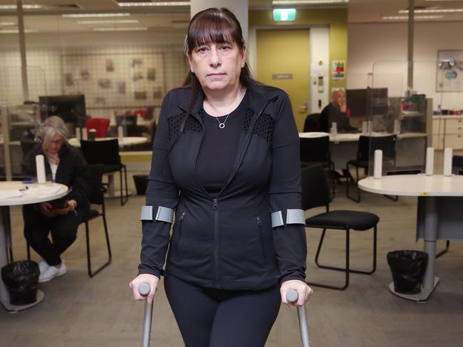 Ms Cassar has been left with lifelong injuries from the attack. Picture: David Crosling