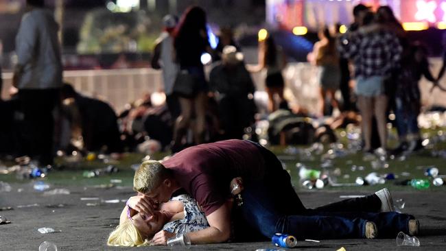 Non-ideological terror, like the Las Vegas concert shooting, will likely increase in frequency. Picture: Getty Images.