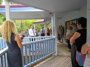 BIDDERS: A Doonan property at on-site auction as part of Tom Offermann Real Estate's weekend of auctions. Picture: Alan Lander