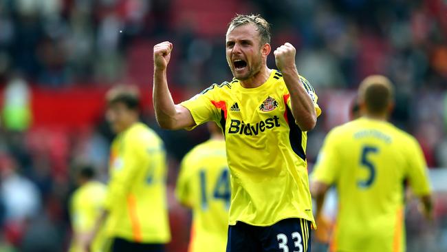 Sunderland’s Lee Cattermole was fairly pleased with the victory.