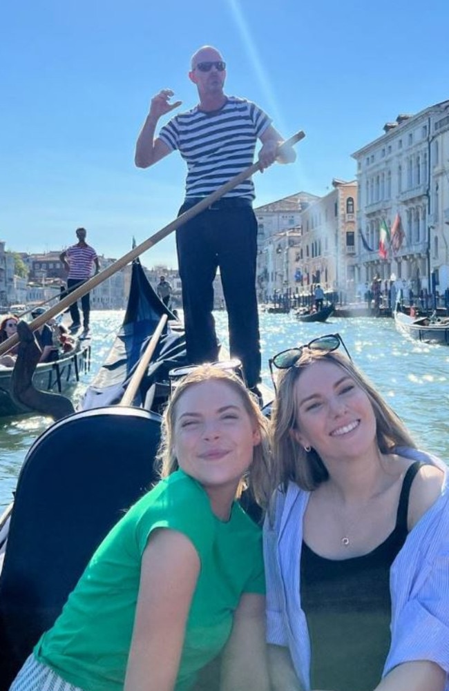 Millie Ford on holiday in Italy. Picture: Instagram