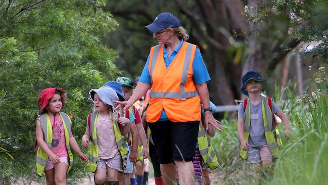 Studies show children can learn a lot from outdoor play. Picture: Adam Ward