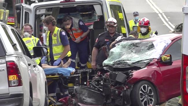 A 5-year-old child died following a crash on Annangrove Road this January. Picture: TNV.