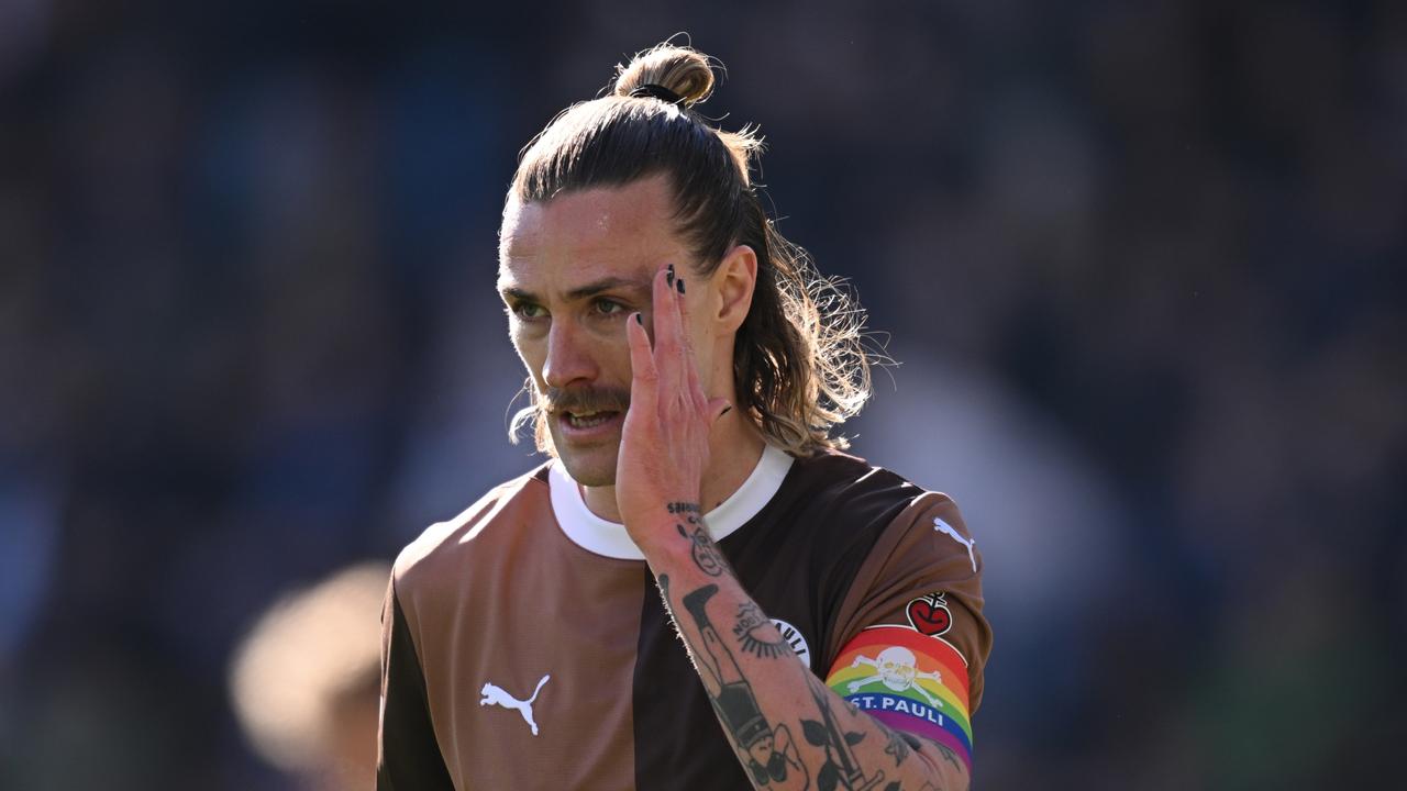 St Pauli and Socceroos midfielder Jackson Irvine has been sidelined by a foot problem. Picture: Stuart Franklin/Getty Images