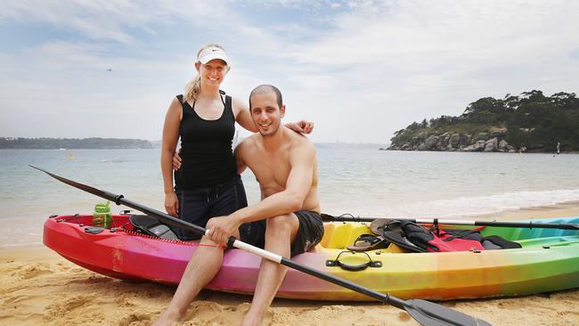 Kim and Guy Klamer at Camp Cove.