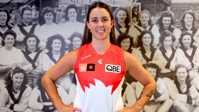 Chloe Molloy Sydney Swans. Picture: Benjamin Cuevas/Sydney Swans