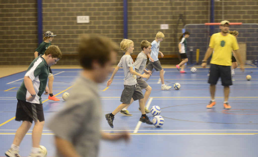 Futsal scoring goals in the Clarence | Daily Telegraph