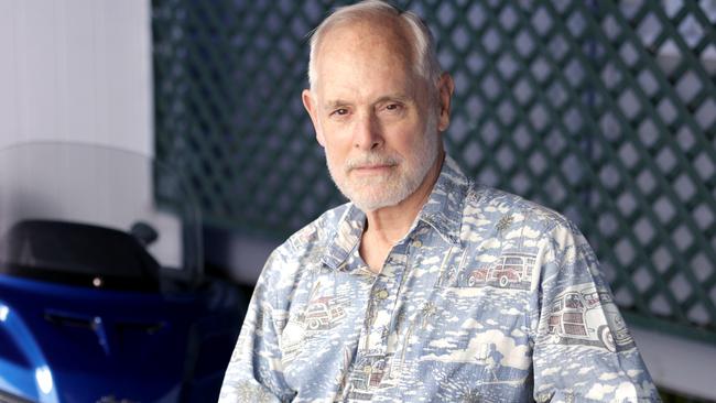 Brisbane retiree John Mylne, 70, has been battling prostate cancer for eight years and when multiple chemotherapies, radiation and other traditional treatments failed, his cancer would likely respond to an immunotherapy called Keytruda, so he scraped together his savings to self-fund the $60,000 treatment for two years, at home in Spring Hill - on April 22nd 2025 - Photo Steve Pohlner