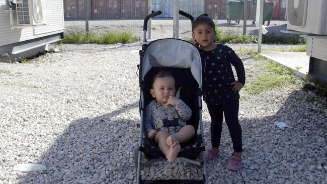 Looking after one another … Melanie and Liam. Picture: World Vision Australia