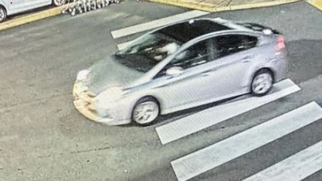 Queensland Police is appealing to the driver of a silver car travelling northbound on Captain Cook Highway at the Smithfield roundabout at 7.00pm on Monday night. Picture: Supplied