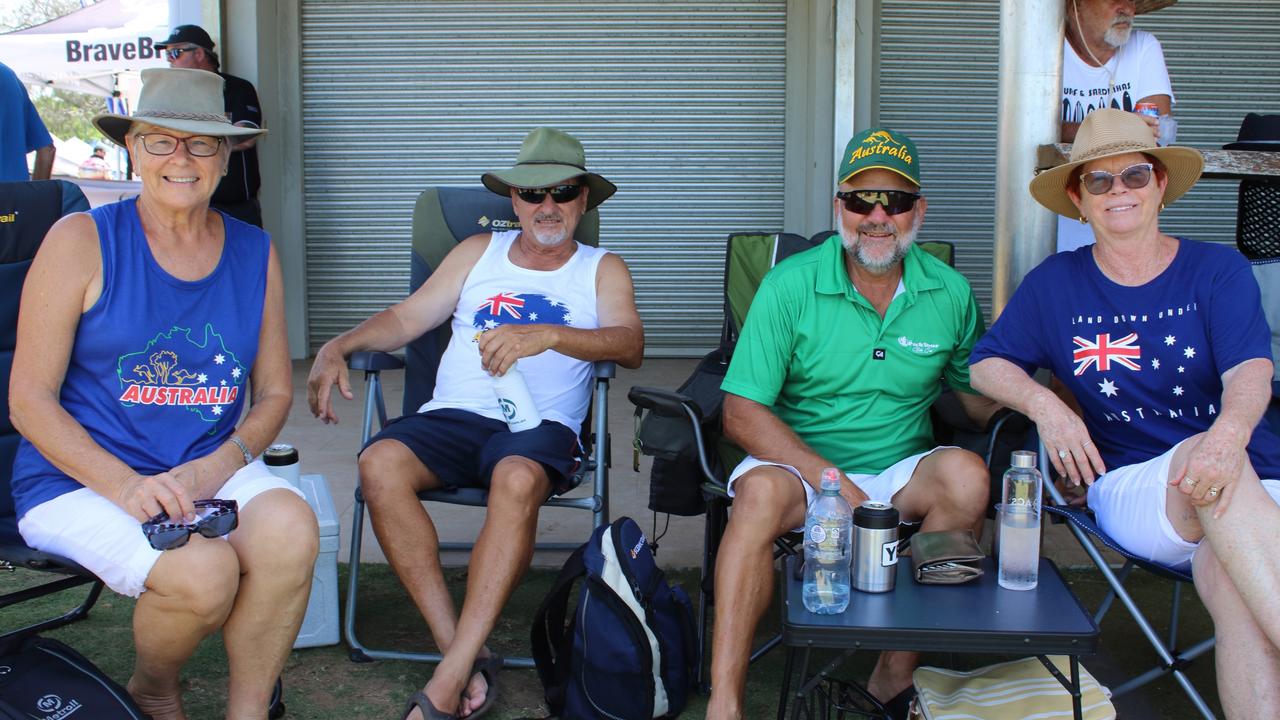 Pam, Mark, Brent and Jan Keune enjoyed the Bundaberg Great Australian Bites festival on Australia Day 2024.