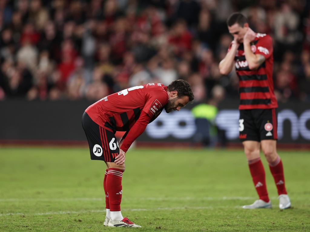 The Wanderers put on their worst performance in months. Picture: Matt King/Getty Images