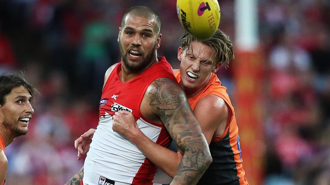 Sydney and GWS Giants have been handed a dream fixture for the 2017 season. Picture: Phil Hillyard