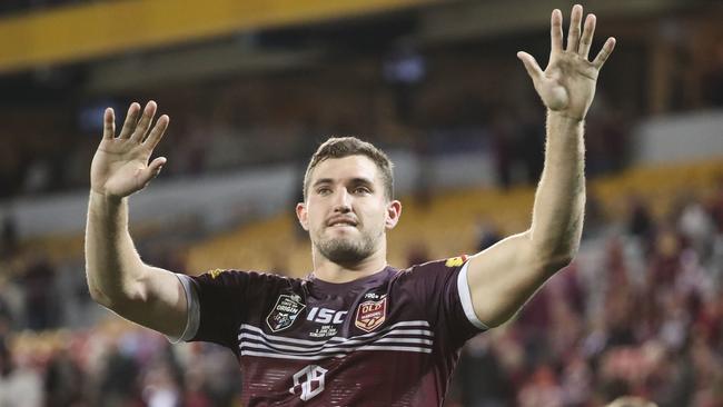 Corey Oates in Game 1 of the 2019 State of Origin series. Photo: AAP Image/Glenn Hunt